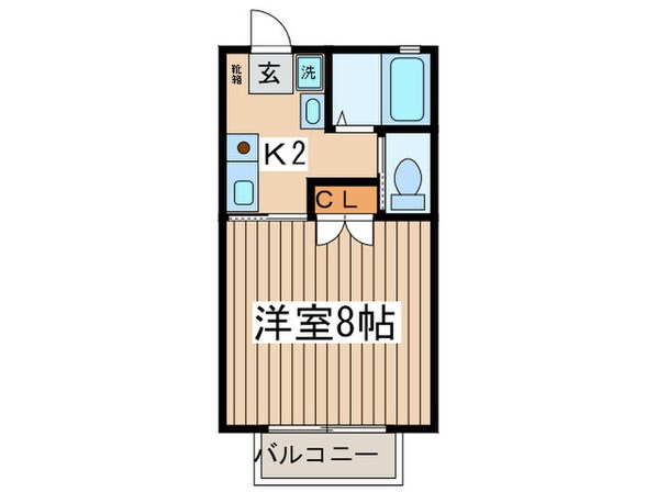 カサブランカの物件間取画像